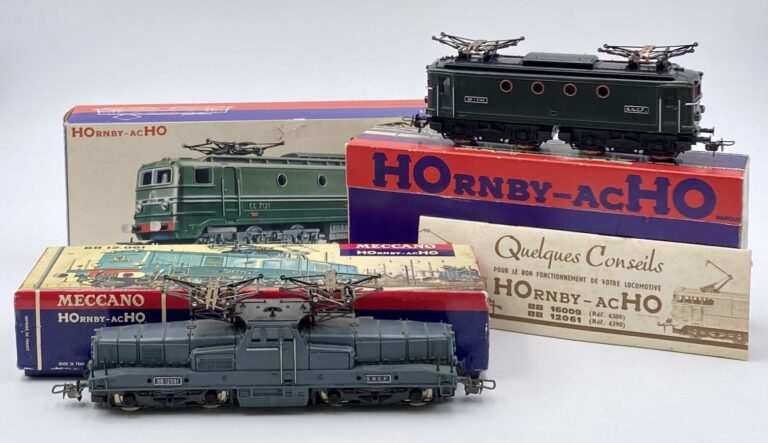 HORNBY HO en BO ; BB boite vintage, CC 7121, BB 12061