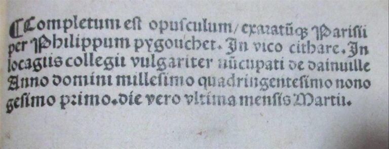 [INCUNABLE] [de KEMPIS] De Imitatione Christi et de meditatione cordis - Paris.…