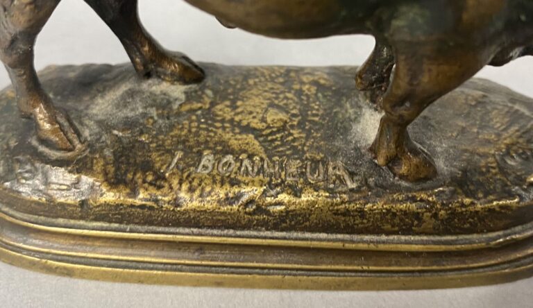 Isidore BONHEUR (1827-1901), d'après - Taureau - Epreuve en bronze à patine bru…