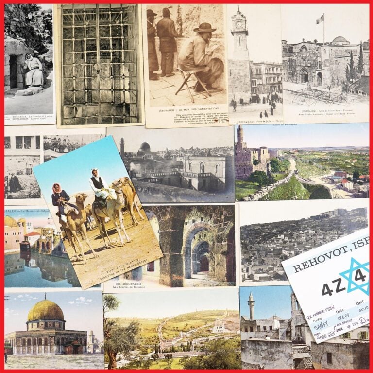 ISRAËL - ACCUMULATION DE CENT QUARANTE-ET-UNE (141) CARTES POSTALES - Epoque XX…