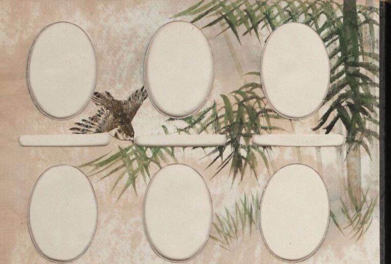 JAPON -Période Période Meiji (1868-1912) - Album photo en laque et nacre, à déc…