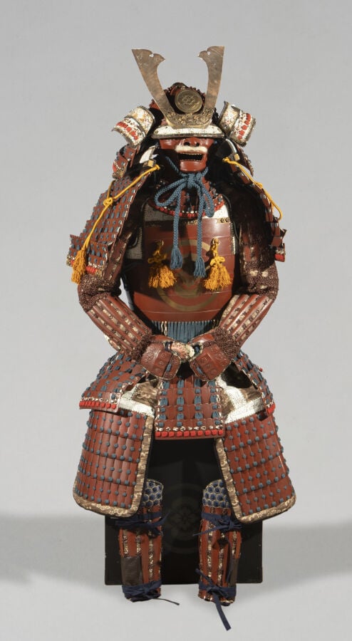 JAPON - Période Showa (1926-1989) - Armure de guerrier Japonais O'Yoroi en fer…
