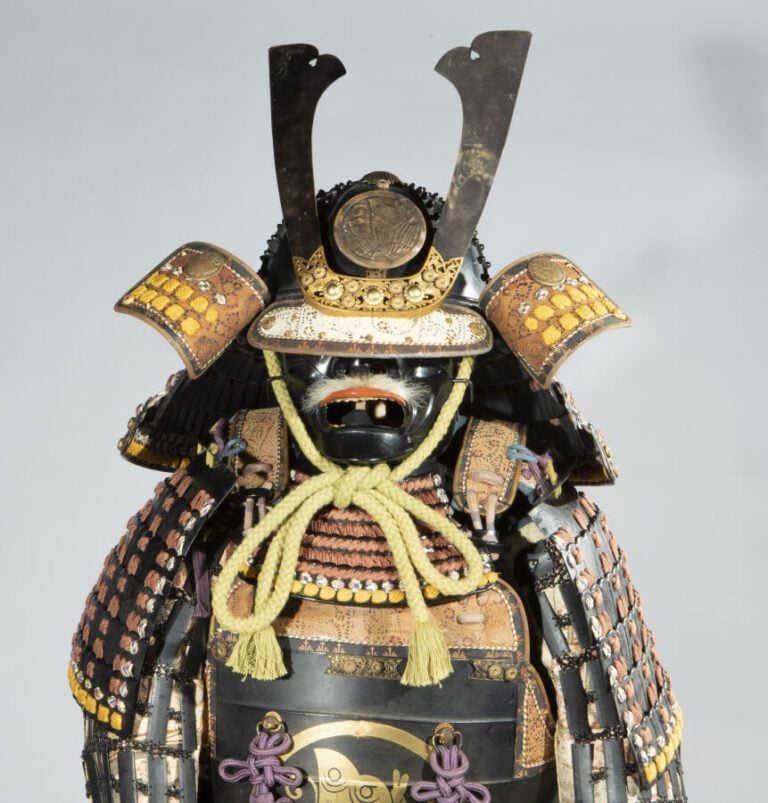JAPON - Période Showa ( 1926-1989) - Armure de guerrier japonais ( Oroyoi) en f…