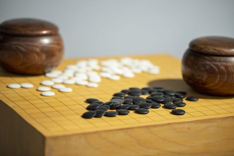 JAPON - Période Showa (1926-1989) - Plateau de jeu de Go en bois massif de coul…