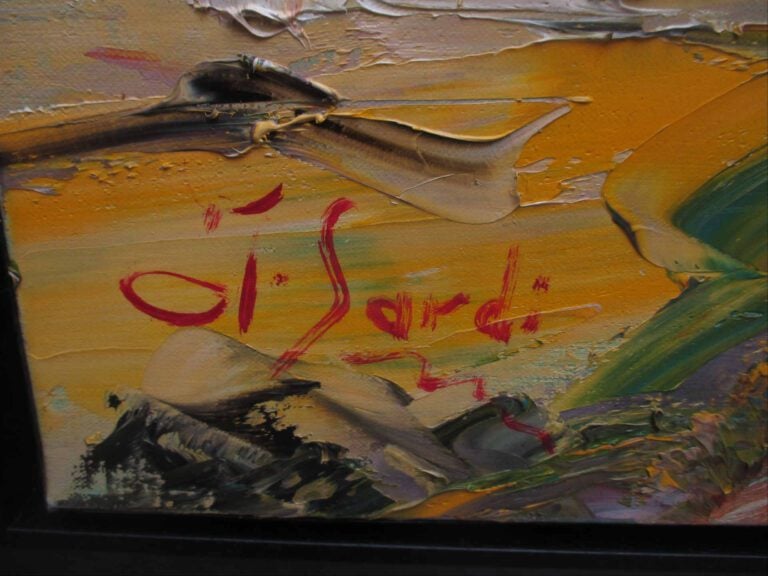 Jean SARDI (Né en 1947) - Printemps - Huile sur toile. - Signée en bas à gauche…
