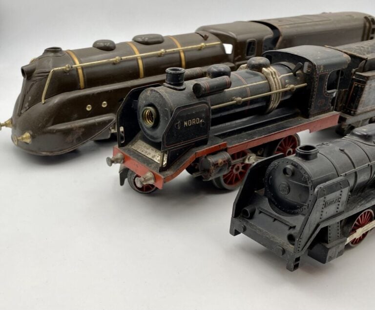 JEP loco vapeur 222 NORD avec tender, JEP vapeur 120 chocolat SNCF, JEP coco va…
