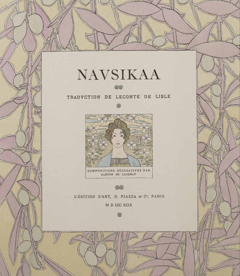 [LATENAY (Gaston de)] - HOMÈRE. - Nausikaa. Sixième rhapsodie de L'Odyssée. Tra…