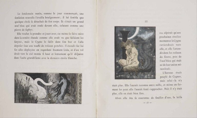 [LAURENS (Albert - Paul)] - LOUYS (Pierre). - Léda ou la louange des bienheureu…