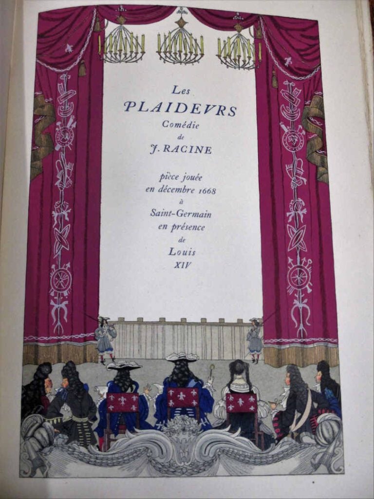 [LEMARIE (Henri)] - RACINE (Jean). - Les Plaideurs. Illustrations en couleurs d…