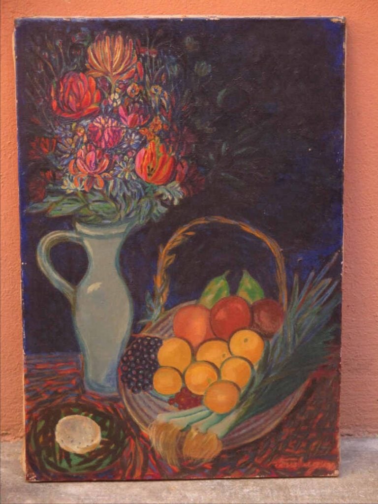 Louis TOUCHAGUES (1893-1974) - Nature morte - Huile sur toile. - Signée en bas…