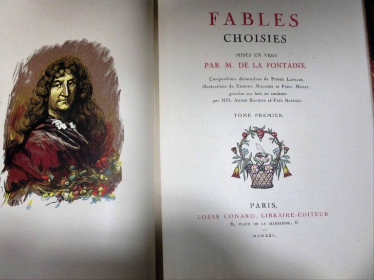 [MALASSIS] - LA FONTAINE (Jean de). - Fables choisies mises en vers par M. de L…
