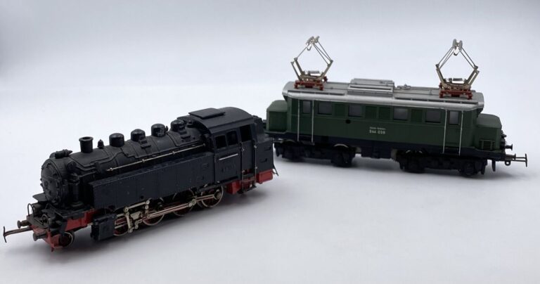 Marklin série 800; locotender type vapeur 141 ref TT 800 2 et loco électrique S…