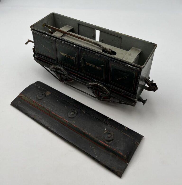 Marklin wagon " poussoir " mécanique 1912, bel état