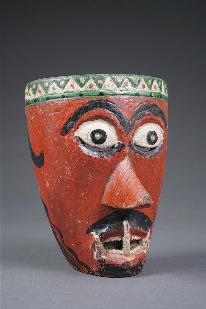 MASQUE 'HOMME' TOPENG - Indonésie, Java Central, Probablement d''époque XIXe si…