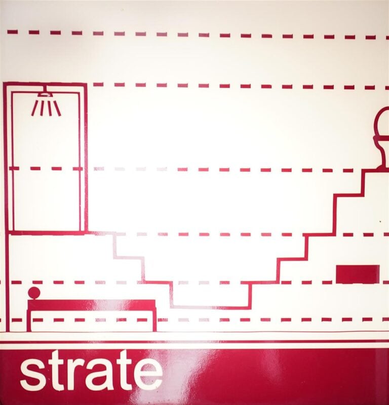 Matali Crasset - Décor intérieur de la chambre 63 " strate " comprenant : panne…