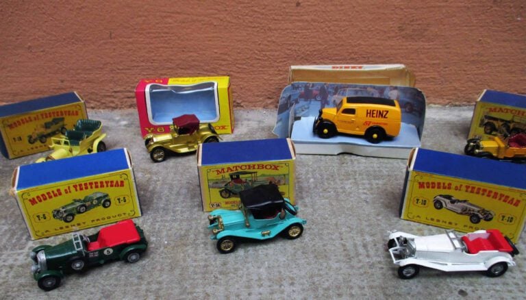 MATCHBOX - MODELS OF YESTERYEAR - Made in England By Lesney. - Ensemble de dix…