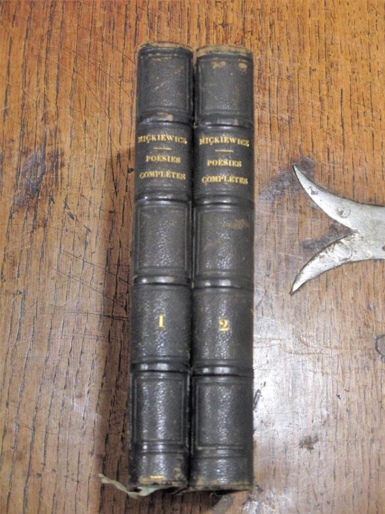 MICKIEWICZ (Adam) - Oeuvres poétiques complètes de Adam Miçkiéwicz. Traduction…