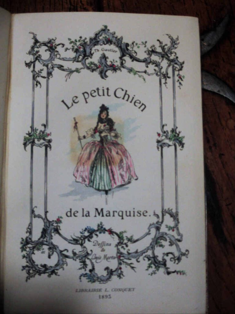 [MORIN (Louis)] - GAUTIER (Théophile). - Le petit Chien de la Marquise. Illustr…
