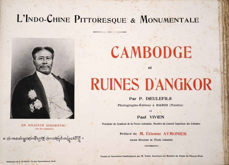 Pierre-Marie Dieulefils - L'Indo-Chine pittoresque & monumentale. - Ruines d'An…
