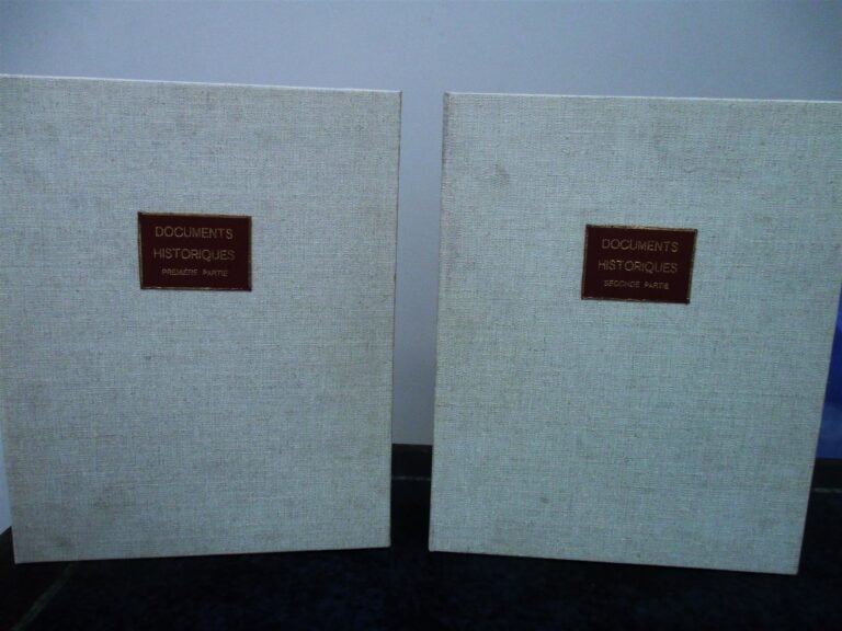 [PRINCIPAUTE de MONACO] SAIGE (Gaston) - Documents historiques relatifs à la Pr…
