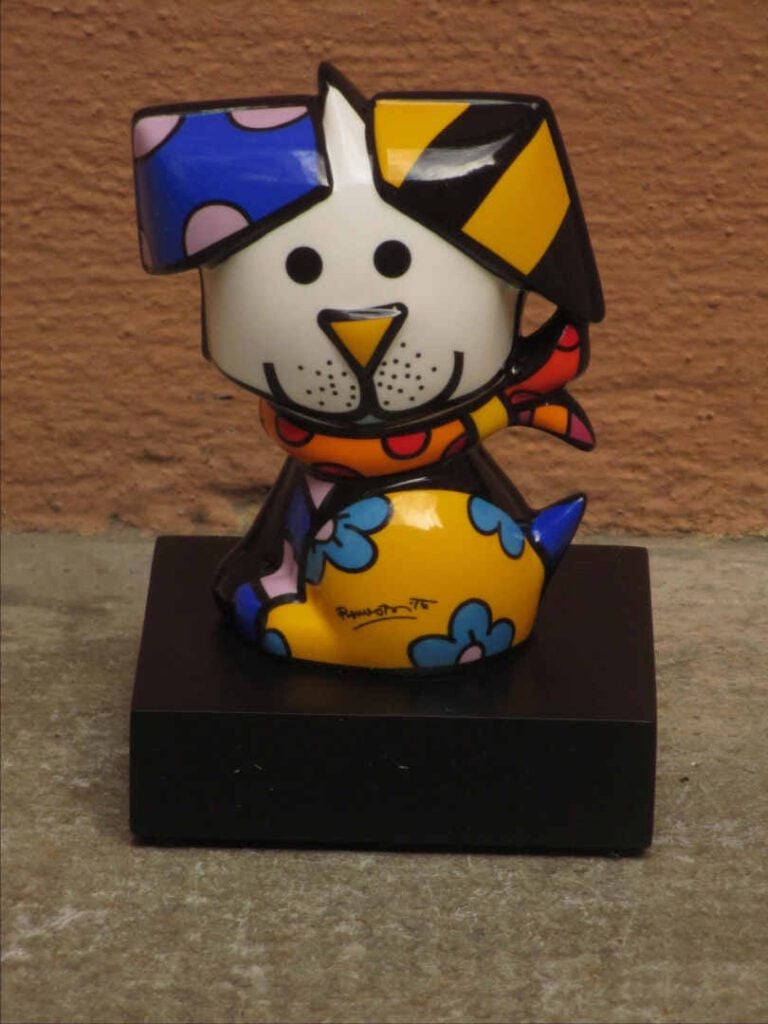 Romero BRITTO (XXe siècle) - Coco - Céramique. - Signée. - H. : 13 cm
