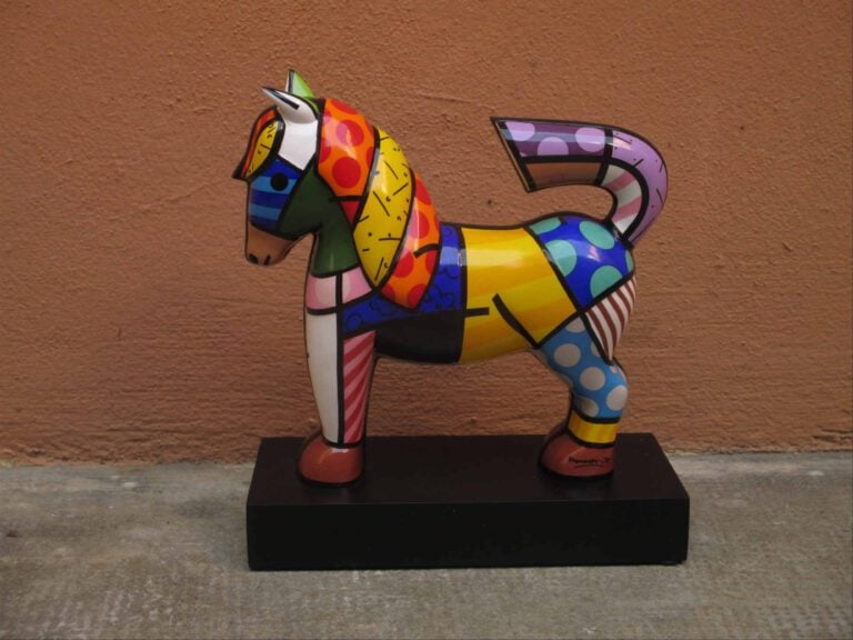 Romero BRITTO (XXe siècle) - Dancer - Céramique. - Signée. - H. : 31 cm