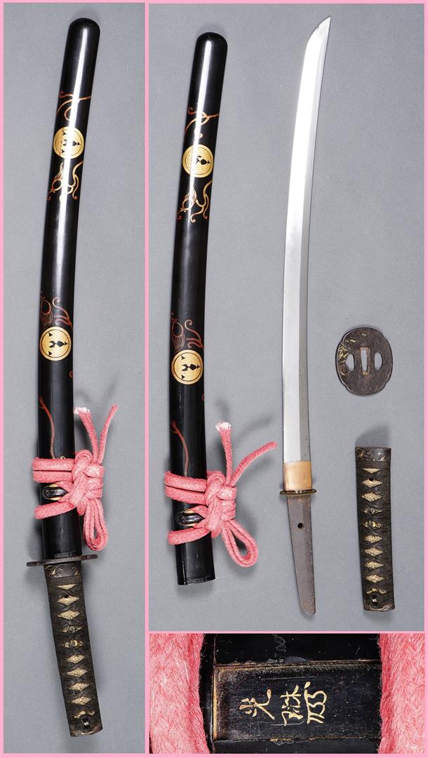 SABRE DE SAMOURAI, WAKIZASHI - > CARACTERISTIQUES DE LA LAME : - - Tsukurikomi…