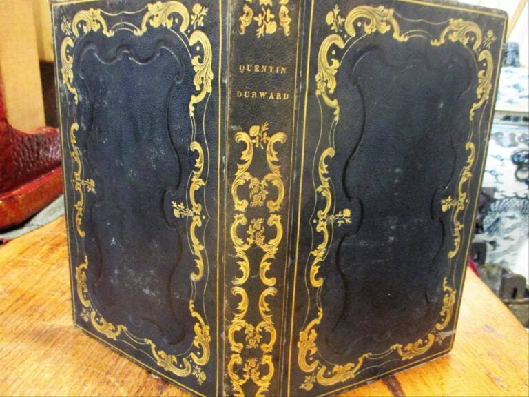 SCOTT Walter. Quentin Durward. - Traduction de Louis Vivien. Vignettes de Th. F…