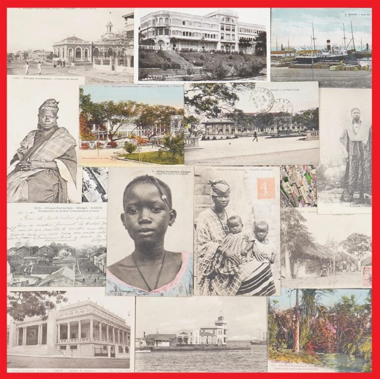 SENEGAL - ACCUMULATION DE QUATRE-VINGT-SEPT (87) CARTES POSTALES - Epoque XXe s…