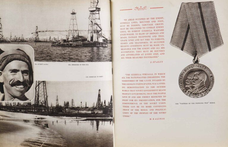 SOVIET CALENDAR. U.S.S.R. 1917-1947. - Foreign Languages Publishing House, Mosc…