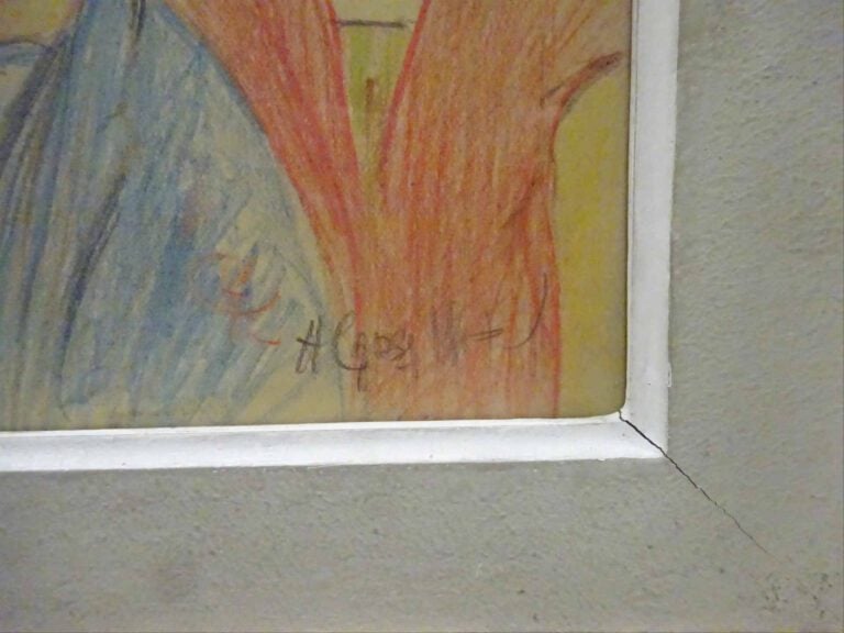 Style KIKOINE - Les clowns - Pastel sur papier. - Signé du monogramme en bas à…