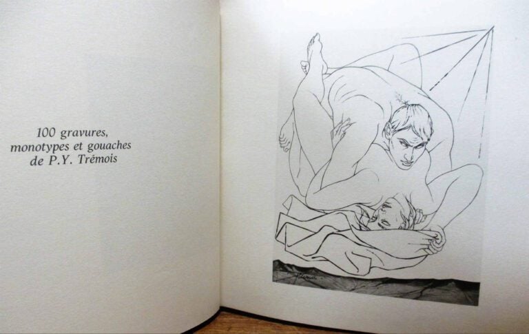 [TREMOIS (Pierre Yves)]. - Le livre d'Eros. 100 gravures monotypes et gouaches…