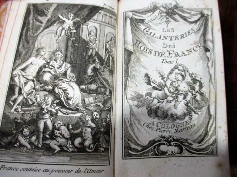 [VANEL (Charles)] : Les galanteries à la Cour de France. - Cologne. Pierre Mart…