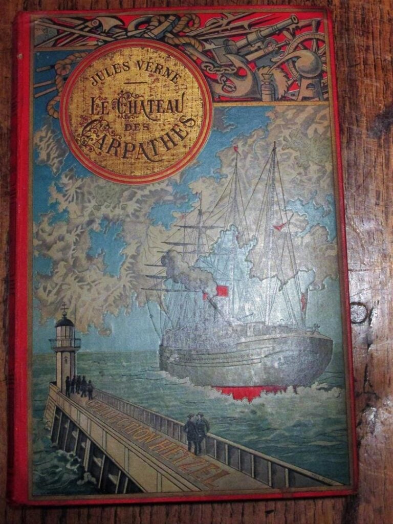 VERNE (Jules) - Le château des Carpathes. Quarante illustrations par L. Benett.…