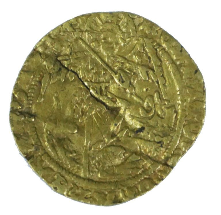 * Angleterre - Edouard IV (1461-1483) - Ange d'or - A : Saint Georges ailé, deb…