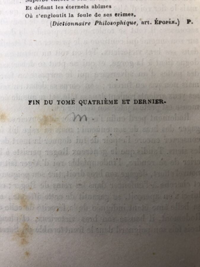 ARIOSTE (Lodovico). - Roland furieux, 4 tomes. Edité à Paris chez Paulin en 184…