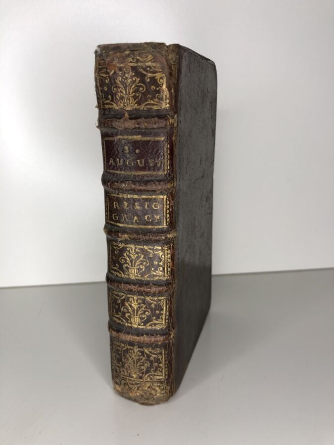 AUGUSTIN (Saint). - Le livre de S. Augustin de la véritable religion. Edité à P…