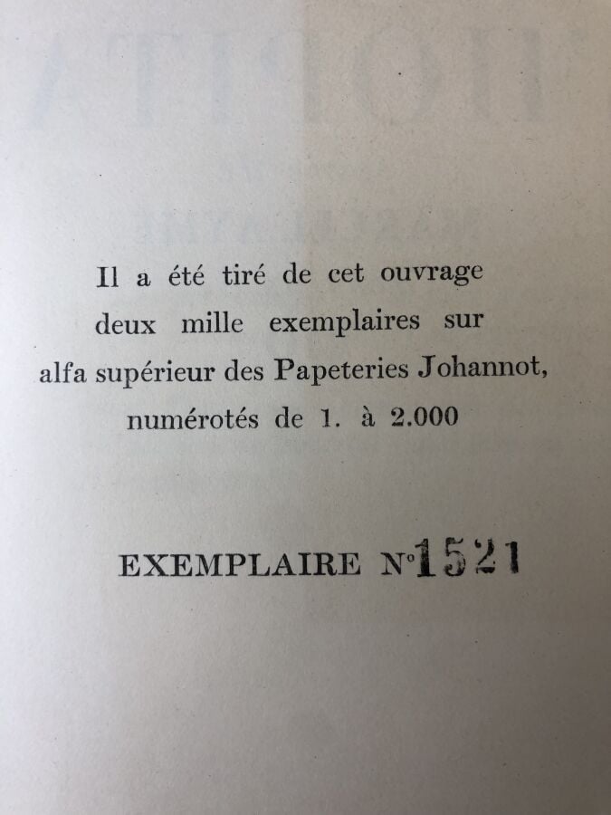 AYME (Marcel). - L'Hopital. Édité à Paris chez Amiot-Dumont en 1950. De format…