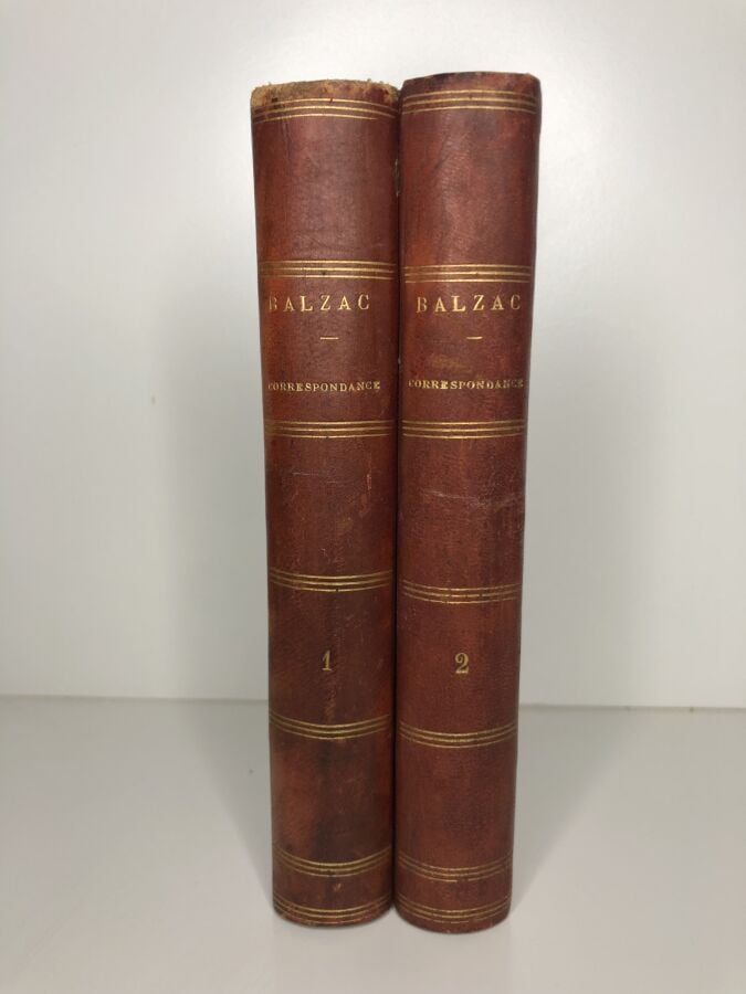 BALZAC (Honoré de). - Correspondance de H: de Balzac 1819- 1850. Edité à Paris…