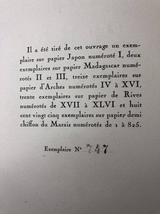 BALZAC (Honoré de) - Le père Goriot. Édité à Paris chez Editions du Myrte en 19…