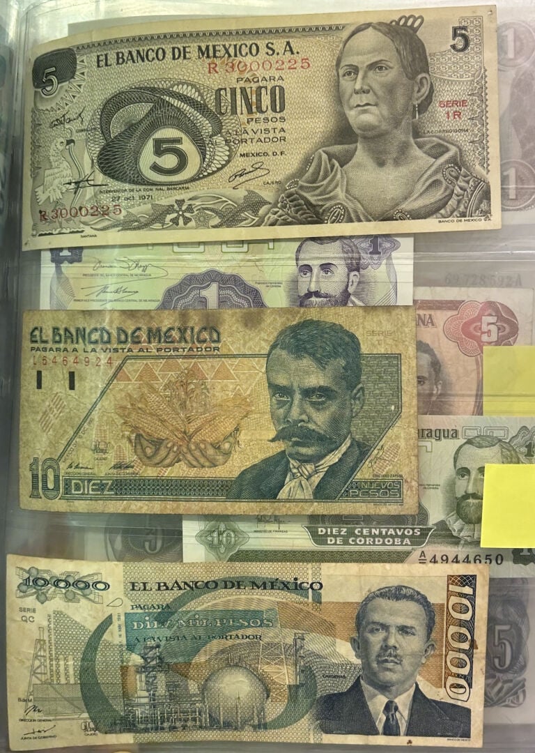 Billets - Amérique - Important lot de soixante-seize Billets comprenant des bil…