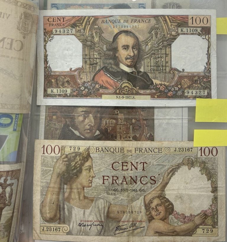 Billets - Europe - Lot de treize billets de 5 États Européen comprenant des bil…