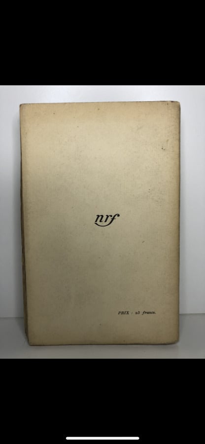 BOST (Pierre). - Faillite. Edité à Paris chez Gallimard en 1928. De format in-8…