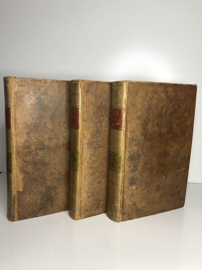CHAUSSARD (Pierre Jean Baptiste) - Fêtes et courtisanes de la Grèce, tomes 2,3,…