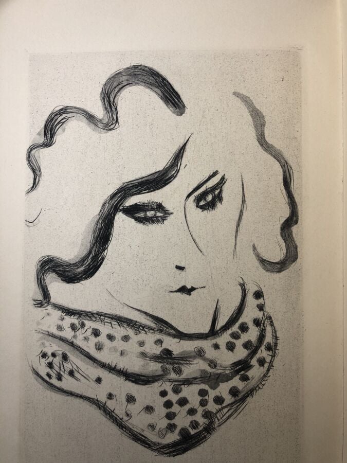 COLETTE. - De ma fenêtre. Edité à Paris aux armes de France en 1942. De format…