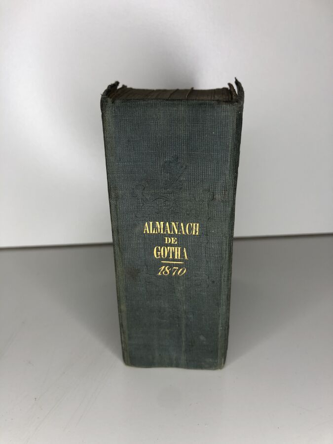 COLLECTIF. - Almanach de Gotha, annuaire généalogique, diplomatique et statisti…