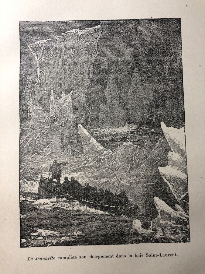 COLLECTIF. - Le naufrage de la Jeanette dans l'océan glacial arctique raconté p…