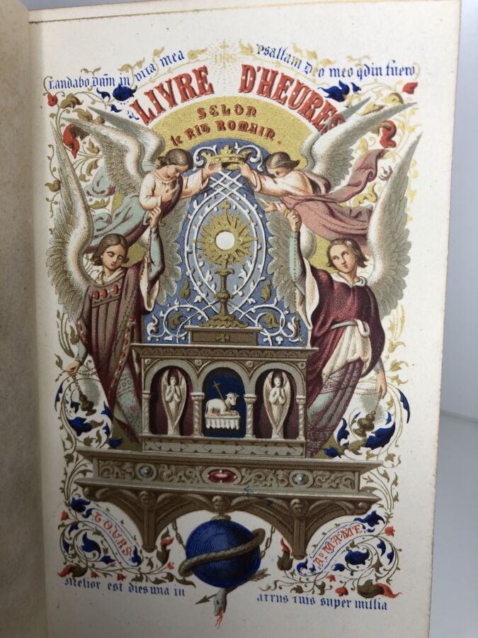 Collectif. - Livre D'Heures. Selon Le Rit Romain. Contenant Les Offices De Tous…
