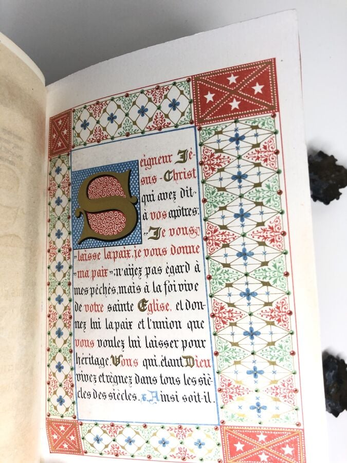 Collectif. - Livre D'Heures. Selon Le Rit Romain. Contenant Les Offices De Tous…