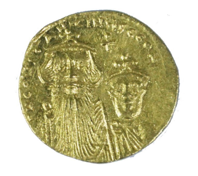 Empire Byzantin, Heraclius et Heraclius constantin (654-659) - Solidus - A : Bu…
